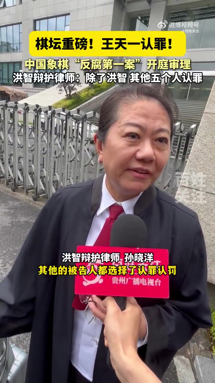 DB视讯百家乐中国象棋第一人王天一承认受贿行贿 5名中国象棋特级大师认罪认罚